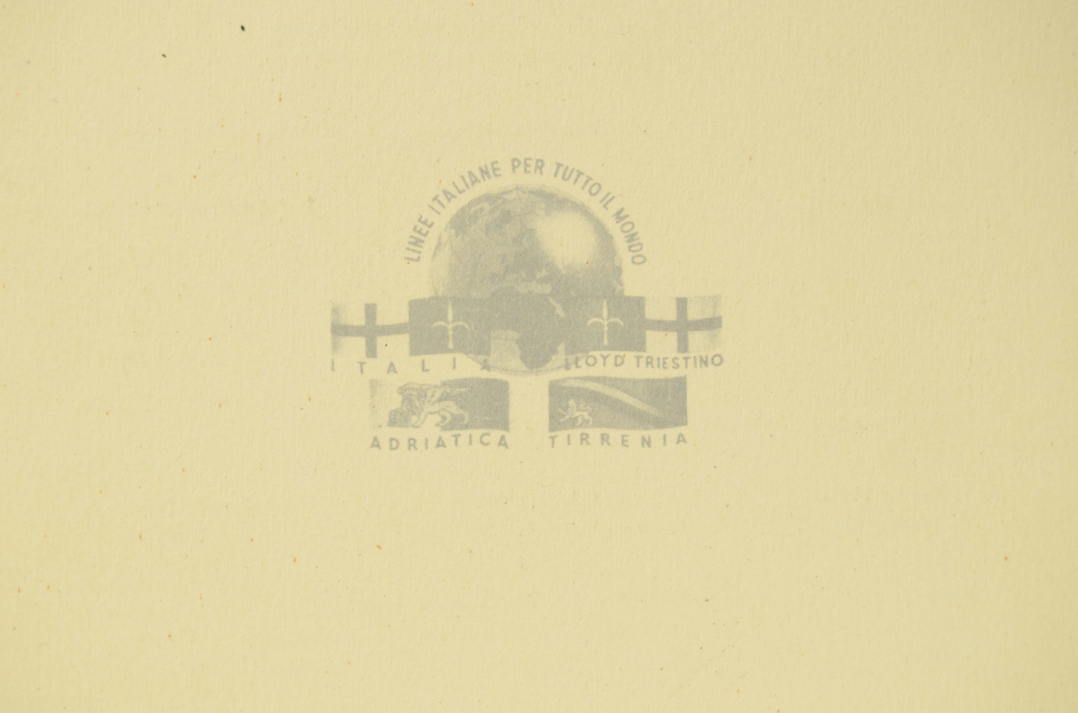 SS REX/R597-First-Class Menu REX