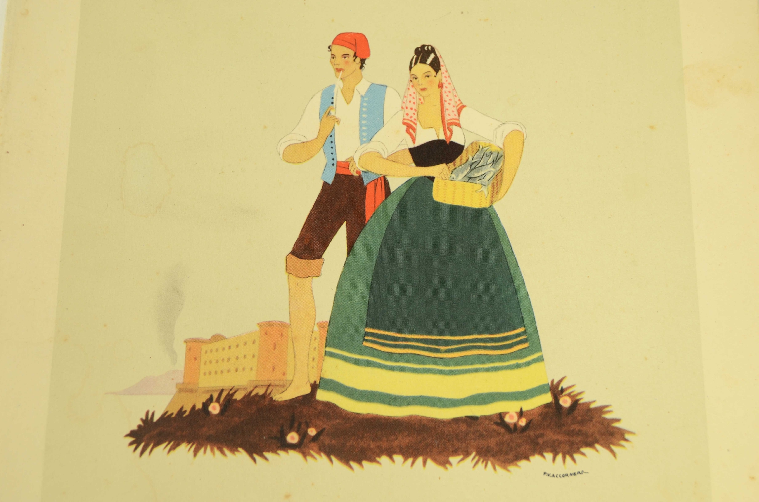 Transatlantico REX/R600-Menu Aprile 1940