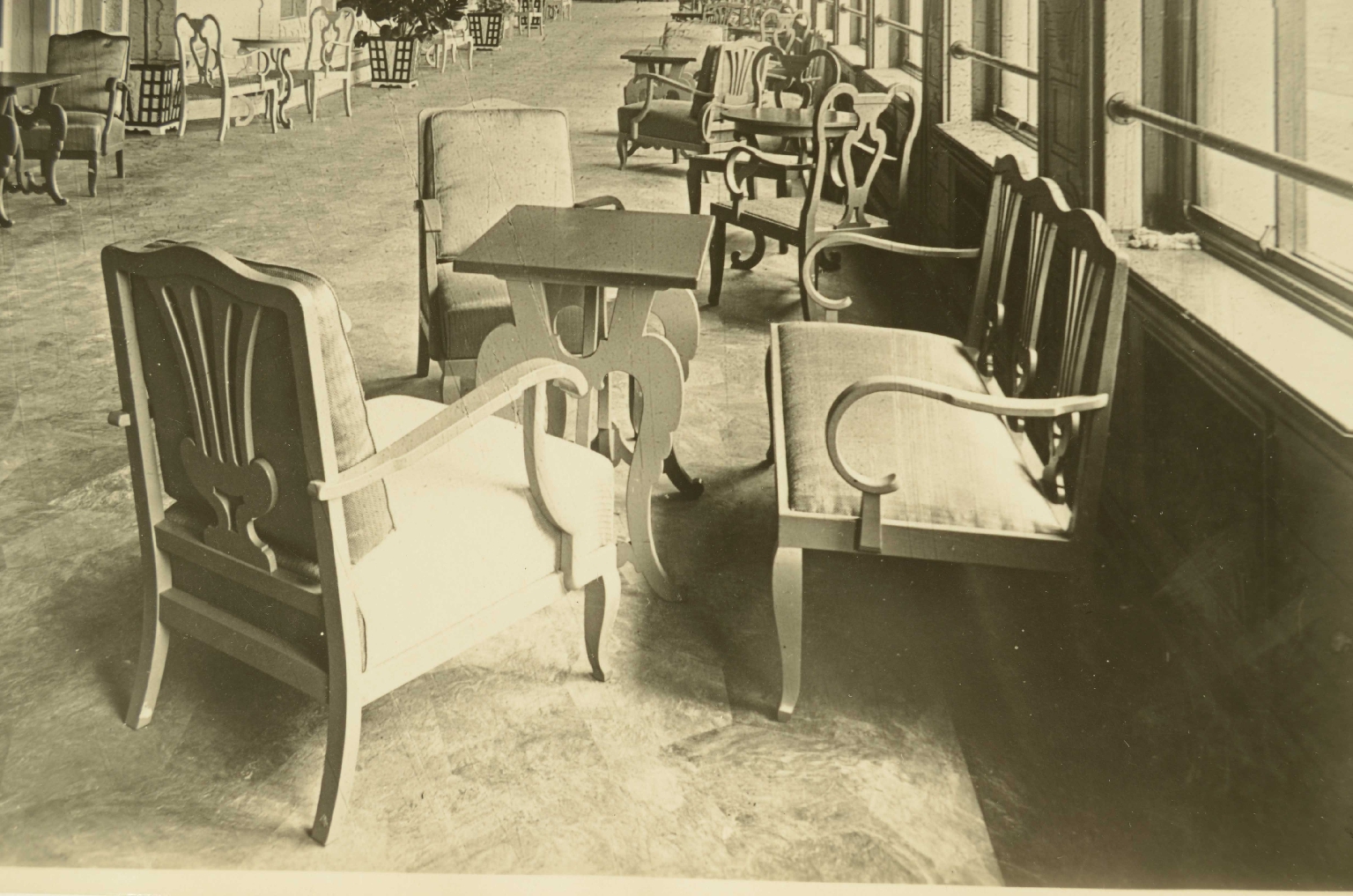 Transatlantico REX/R601-Foto Giardino Inverno