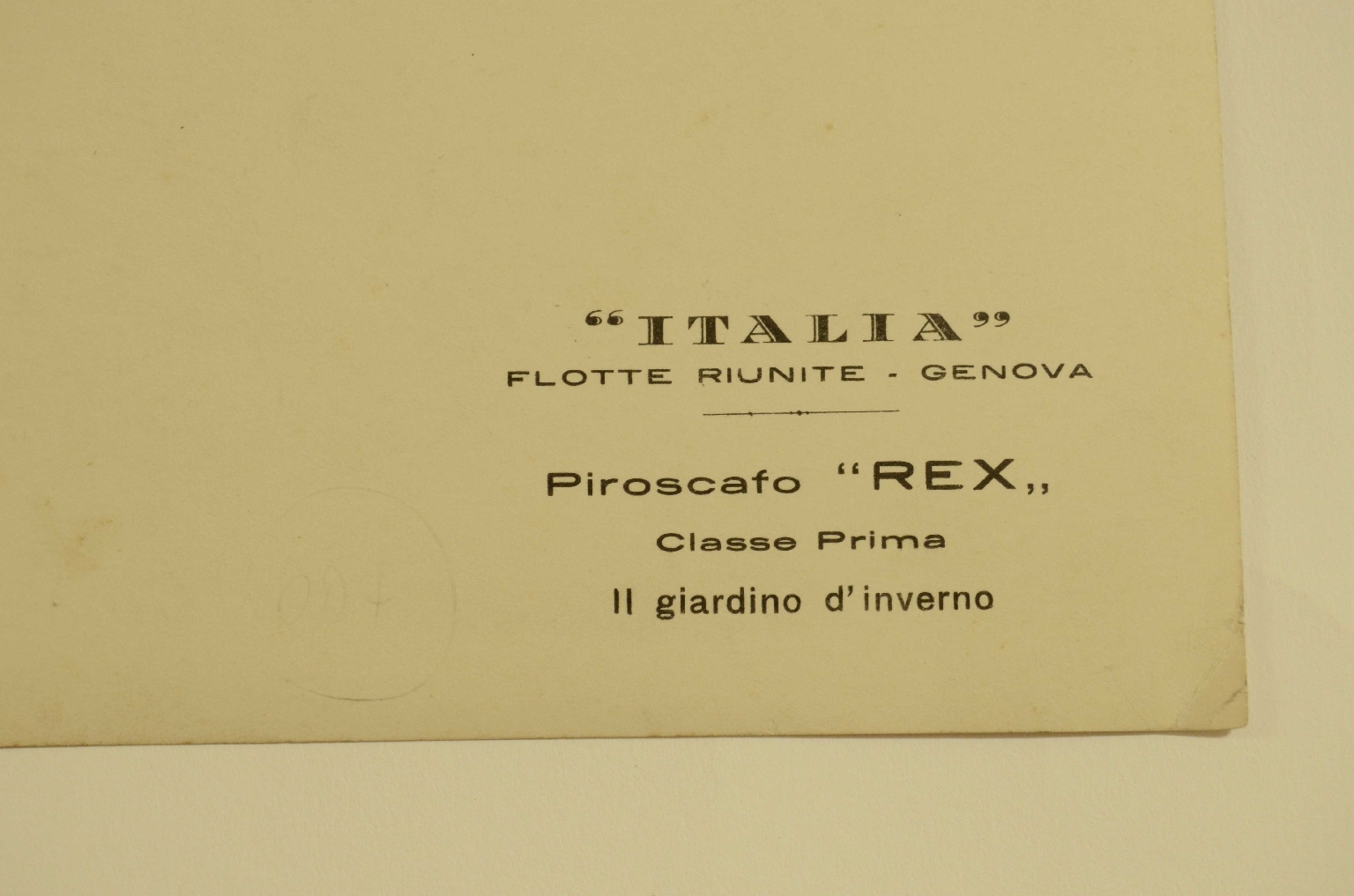 Transatlantico REX/R607-Grande foto REX