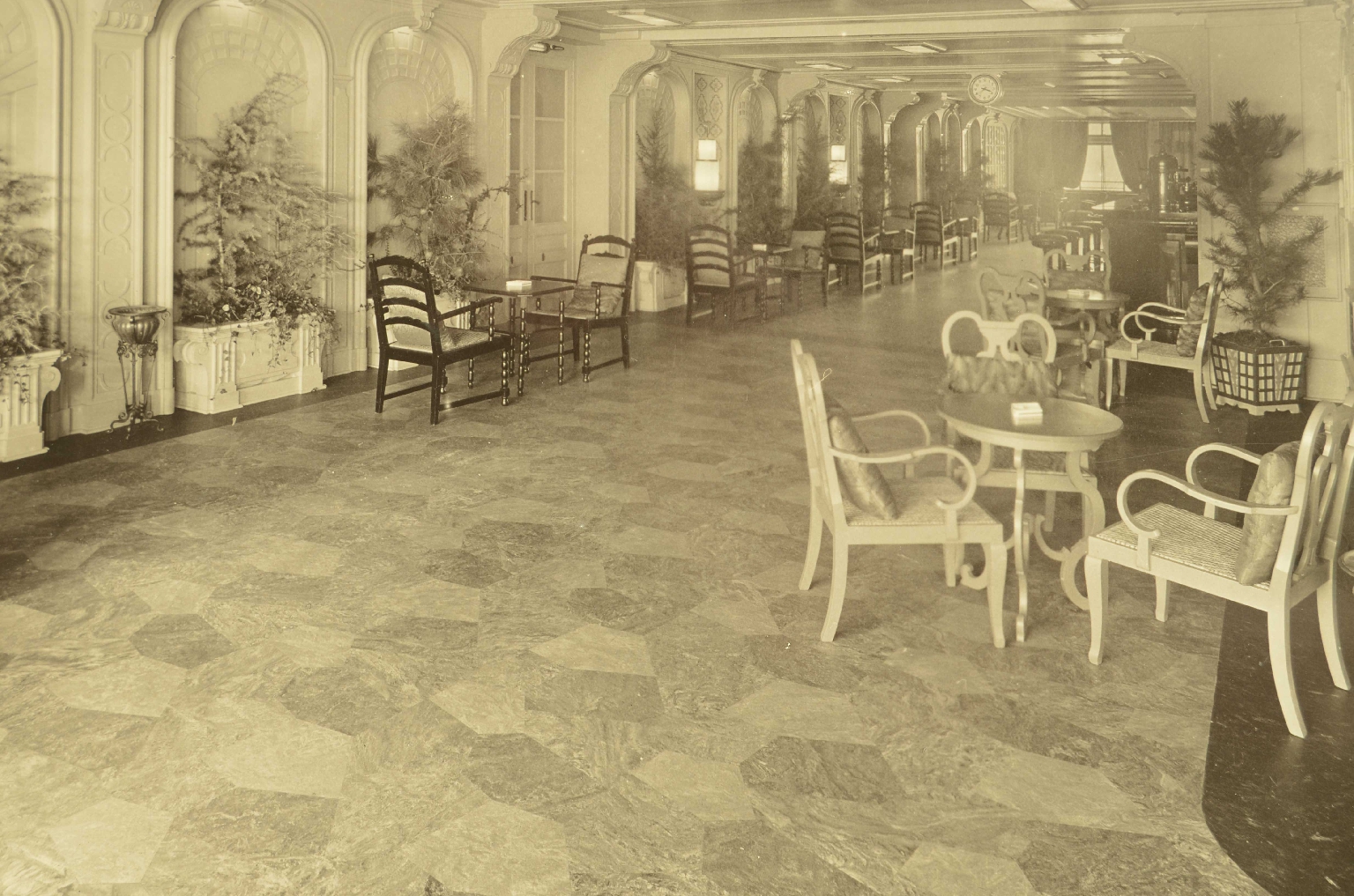 Transatlantico REX/R609-Foto Giardino Inverno