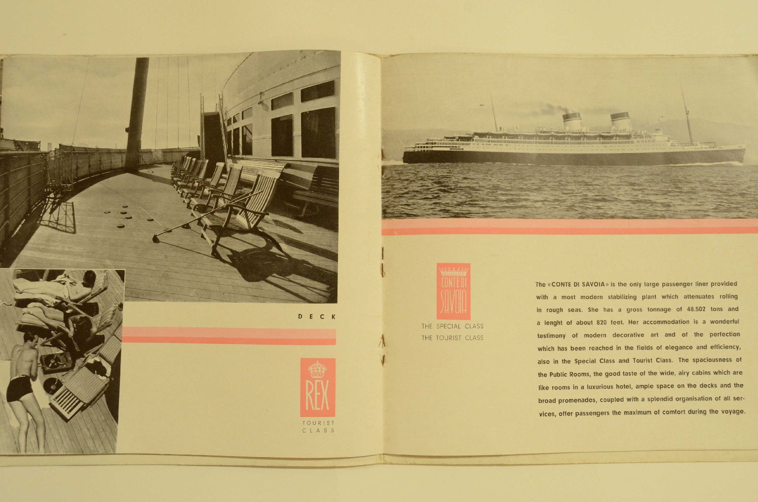 Transatlantico REX/R642-Brochure