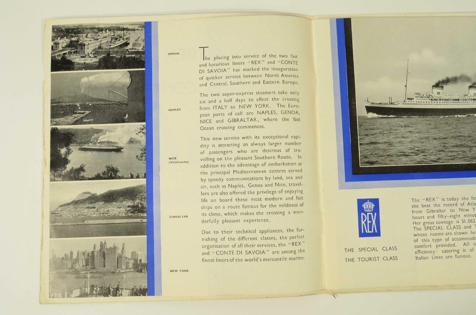 Transatlantico REX/R644-Brochure