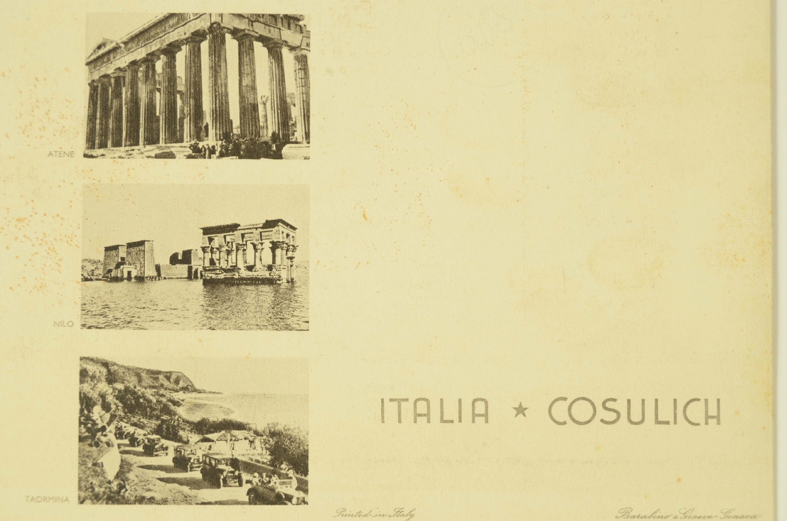 Transatlantico REX/R668-Programma Tempo Libero