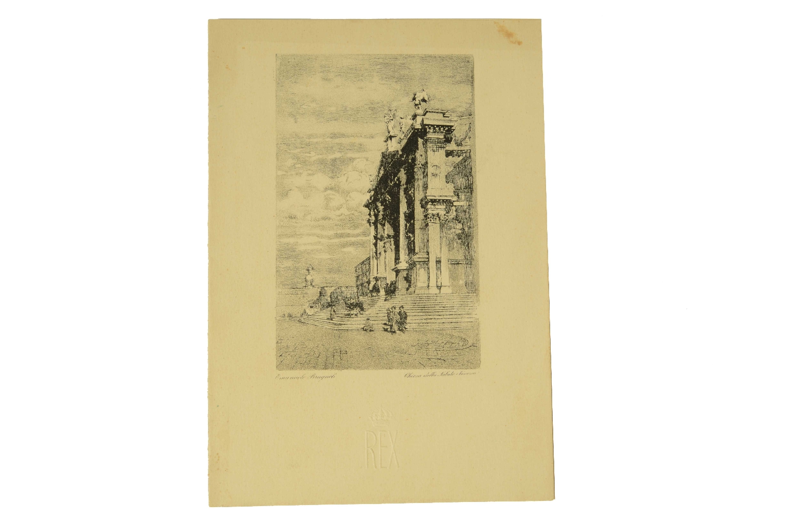 Transatlantico REX/R679-Menu Classe Turistica