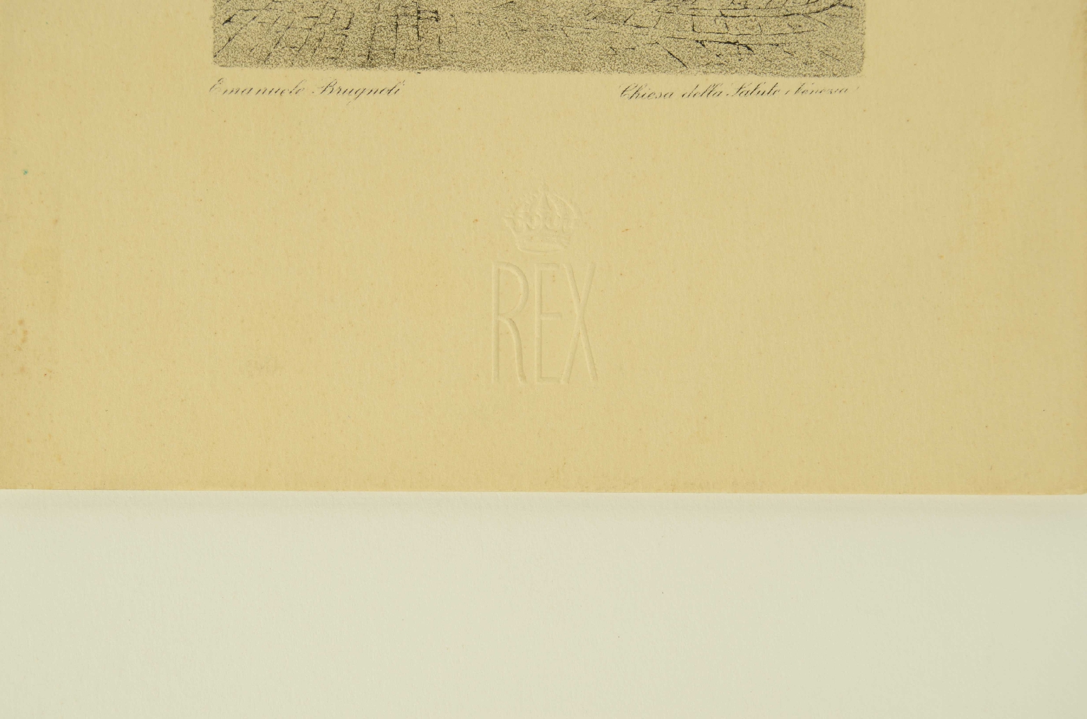 Transatlantico REX/R679-Menu Classe Turistica