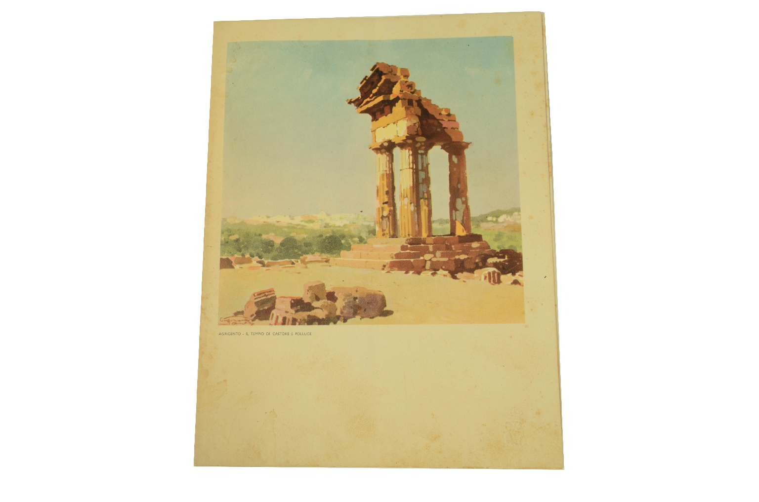 Transatlantico REX/R692-Menu Classe Turistica REX