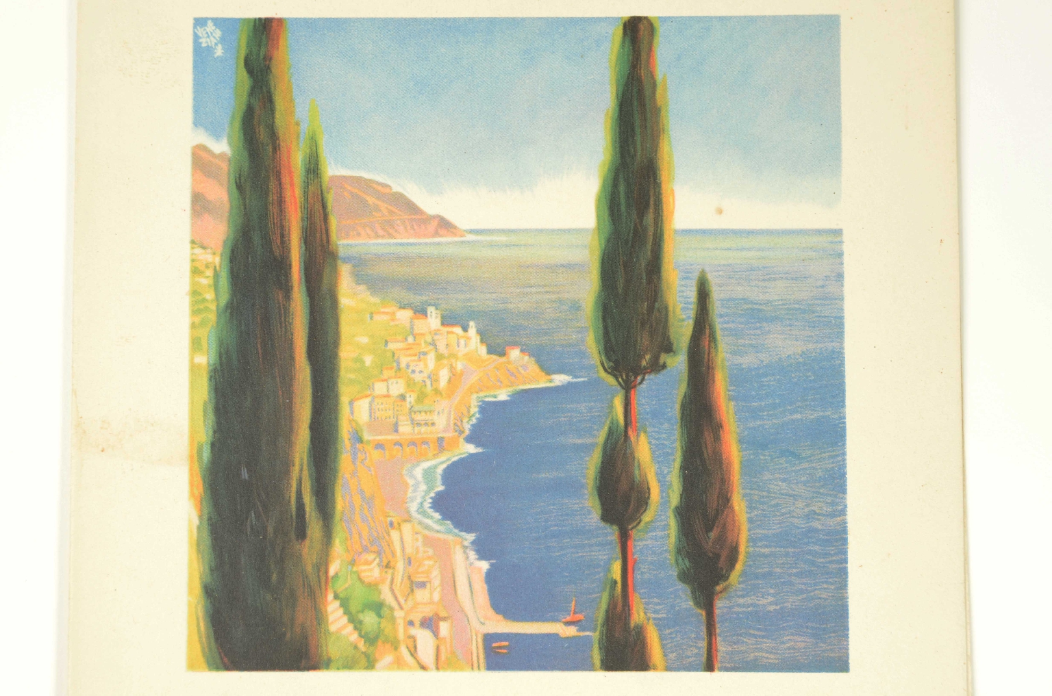 Transatlantico REX/R693-Menu Classe Turistica