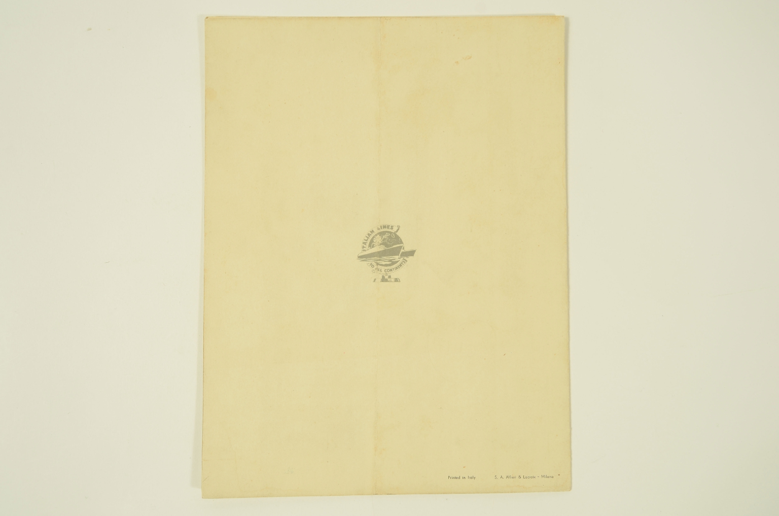 Transatlantico REX/R710-Manu Classe Turistica