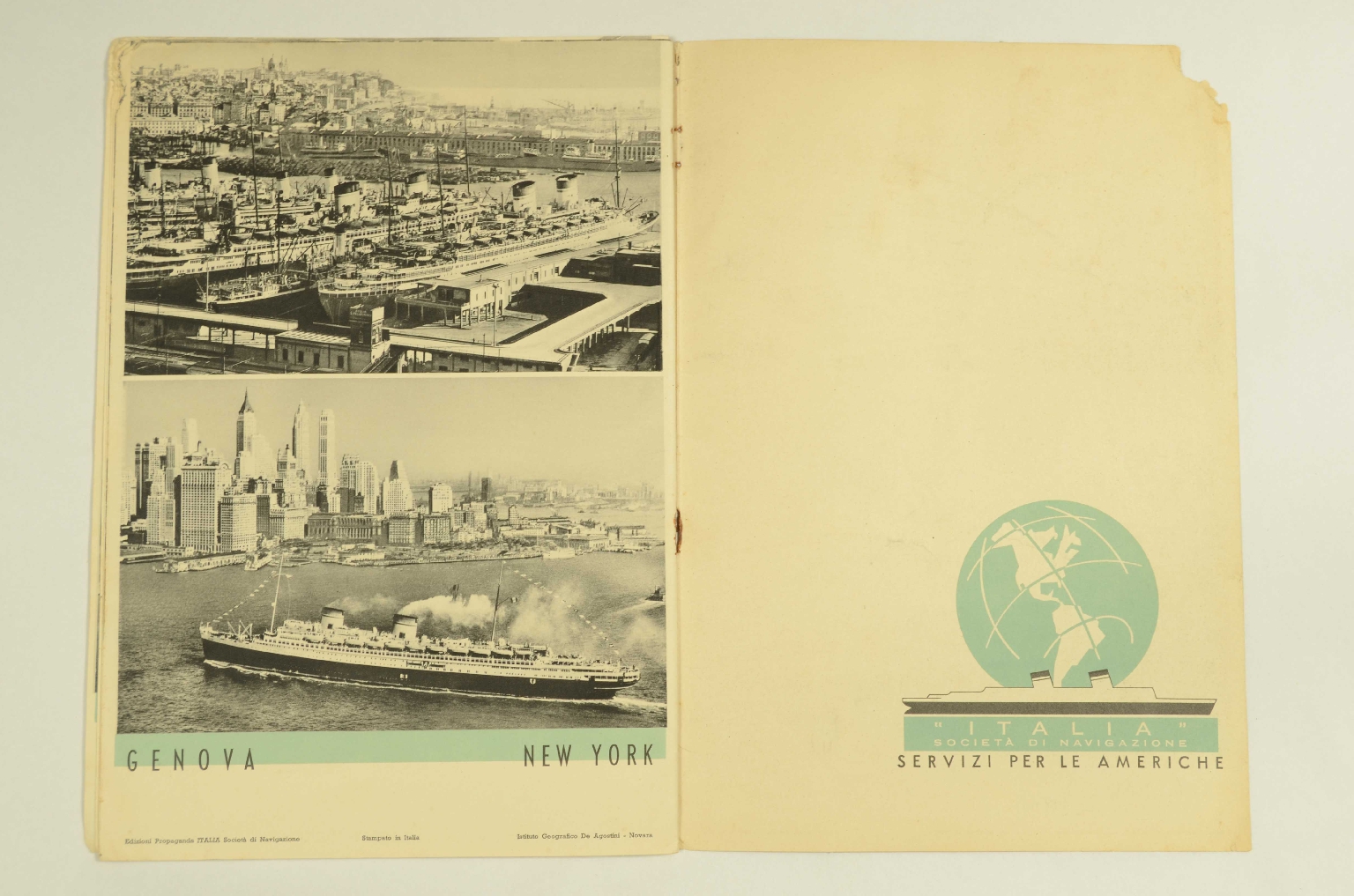 Transatlantico REX/R726-Depliant