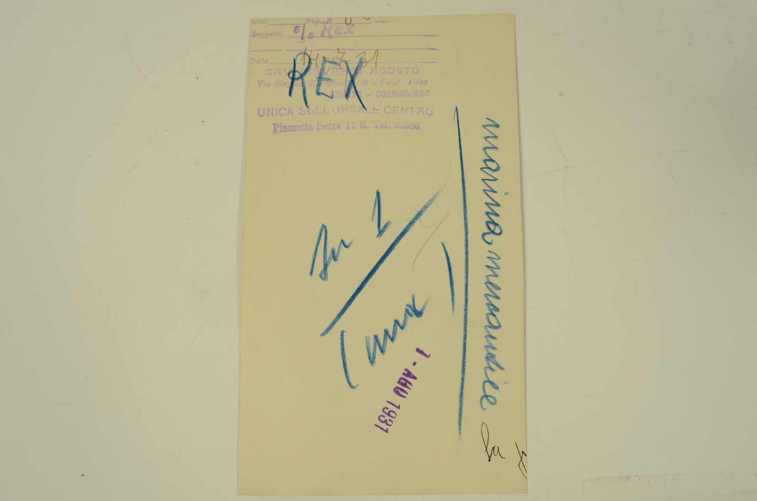 SS REX/R8-REX Ocean Liner