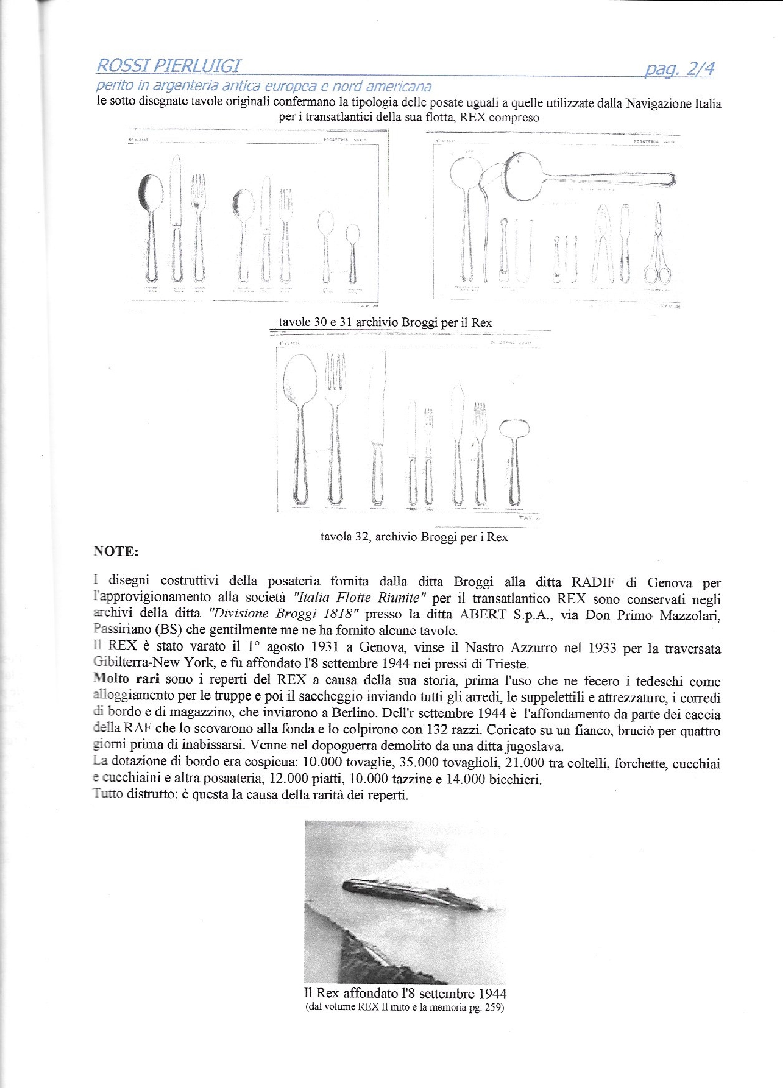 SS REX/R815-Silver Cutlery