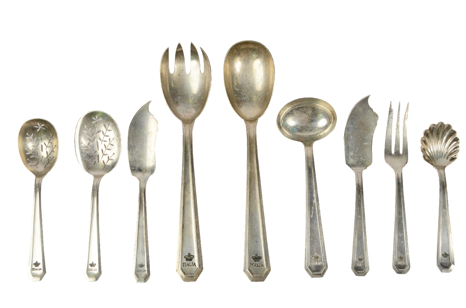 Transatlantico REX/R815-Servizio Posate Argento