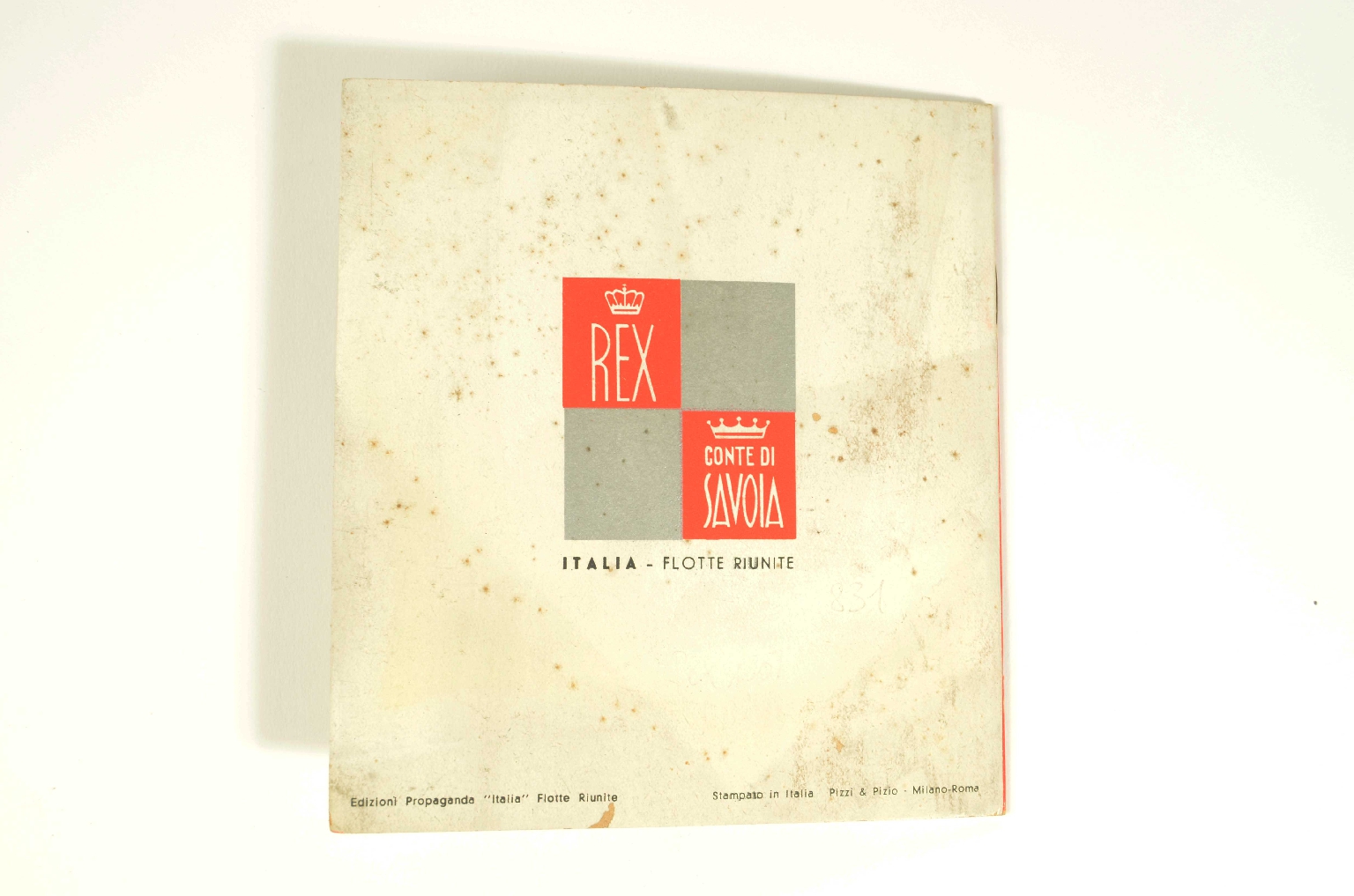 Transatlantico REX/R831-Brochure