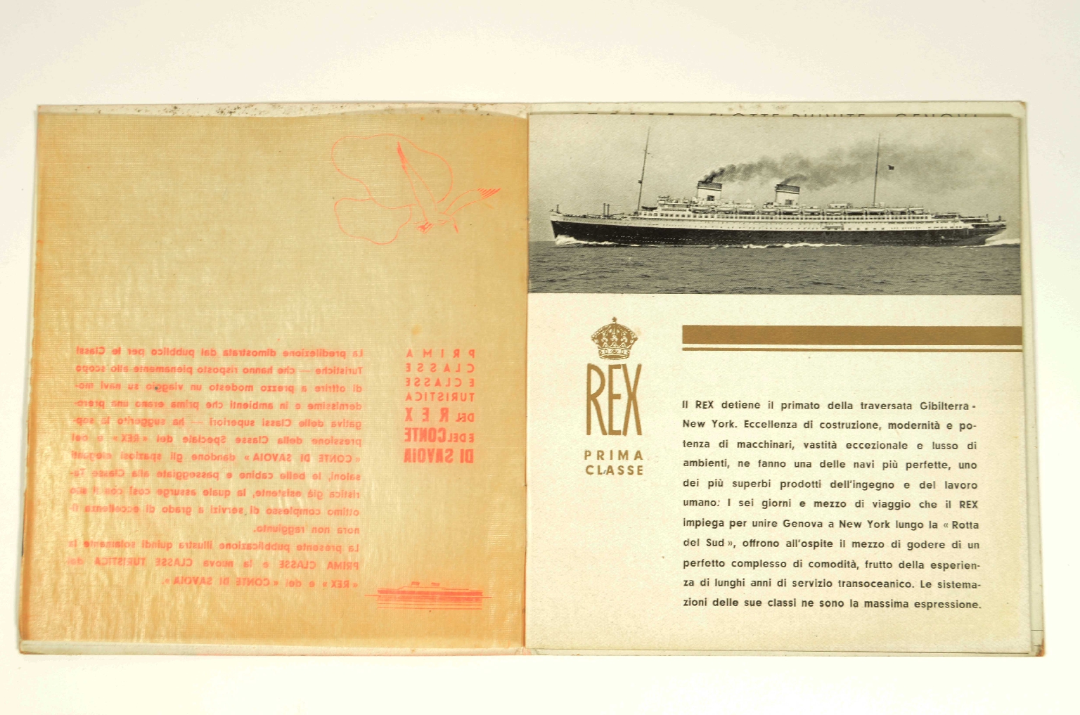 Transatlantico REX/R831-Brochure