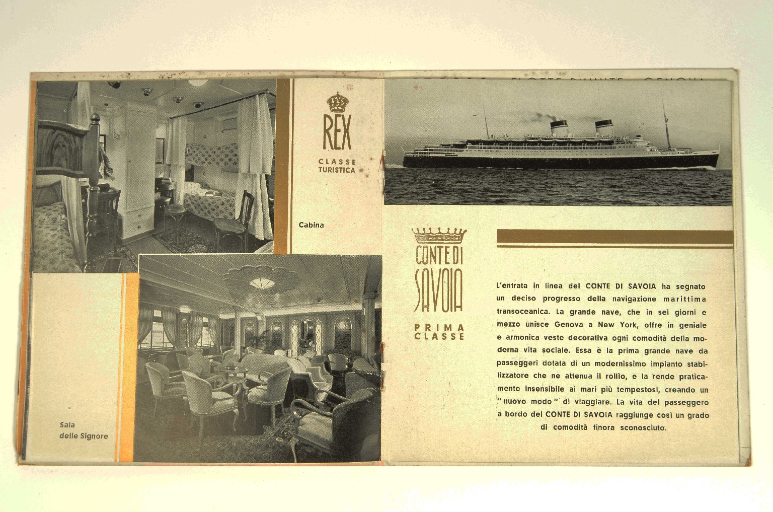 Transatlantico REX/R831-Brochure