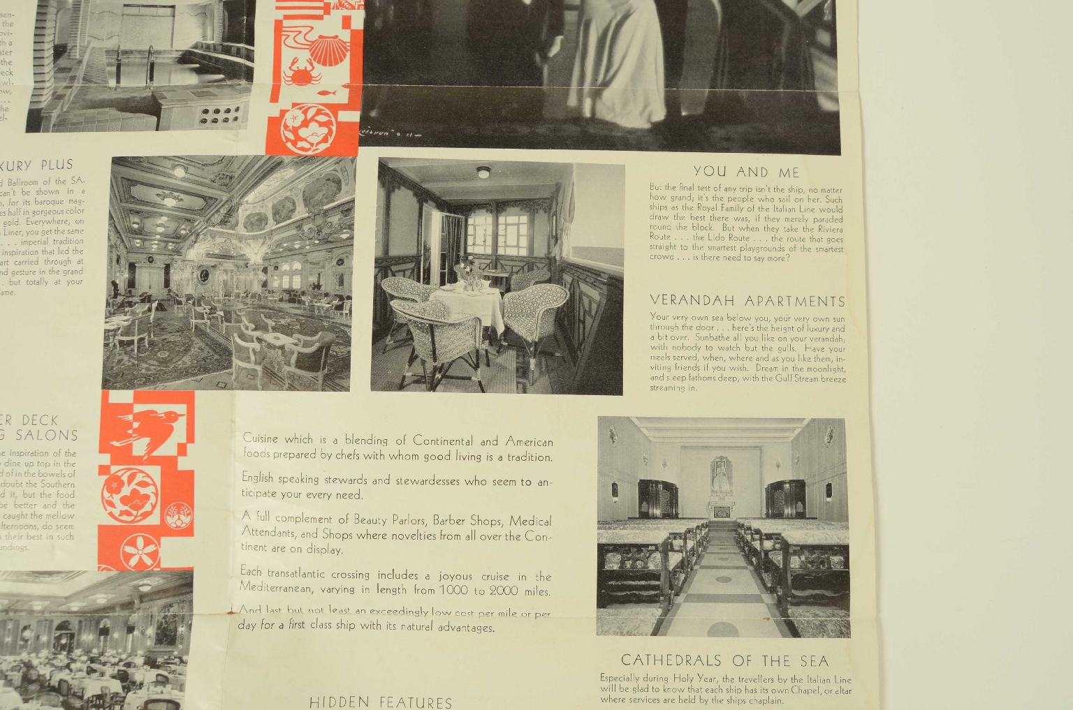 Transatlantico REX/R834-Pieghevole