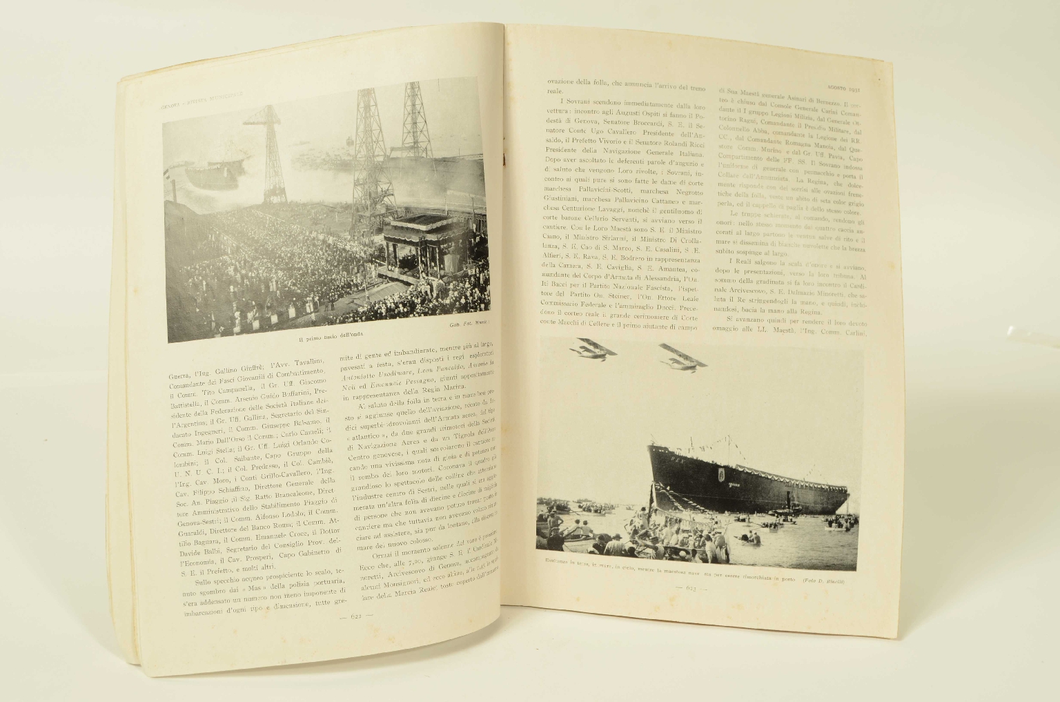 Transatlantico REX/R85-Rivista Genova