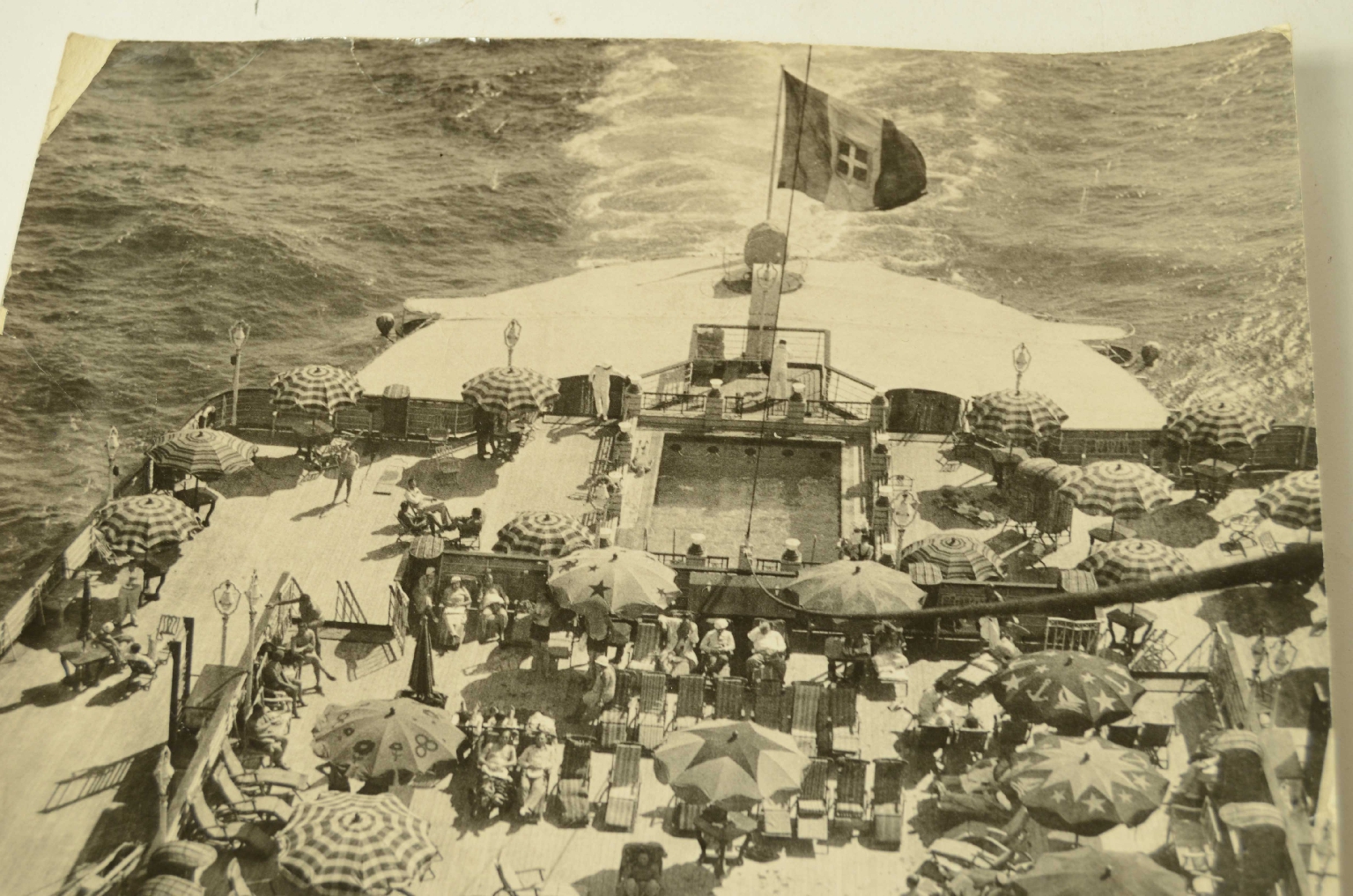 SS REX/R866-Photo Lido Deck REX