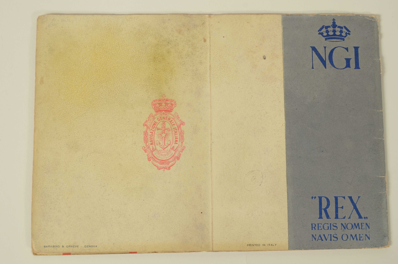 Transatlantico REX/R9-Brochure