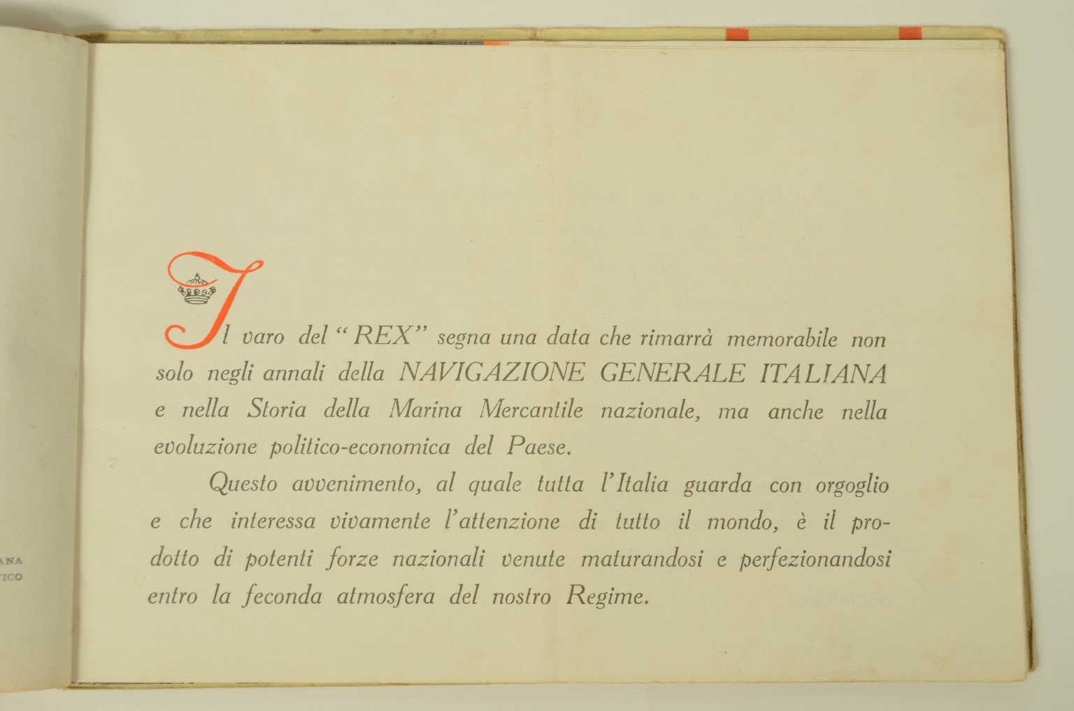 Transatlantico REX/R9-Brochure