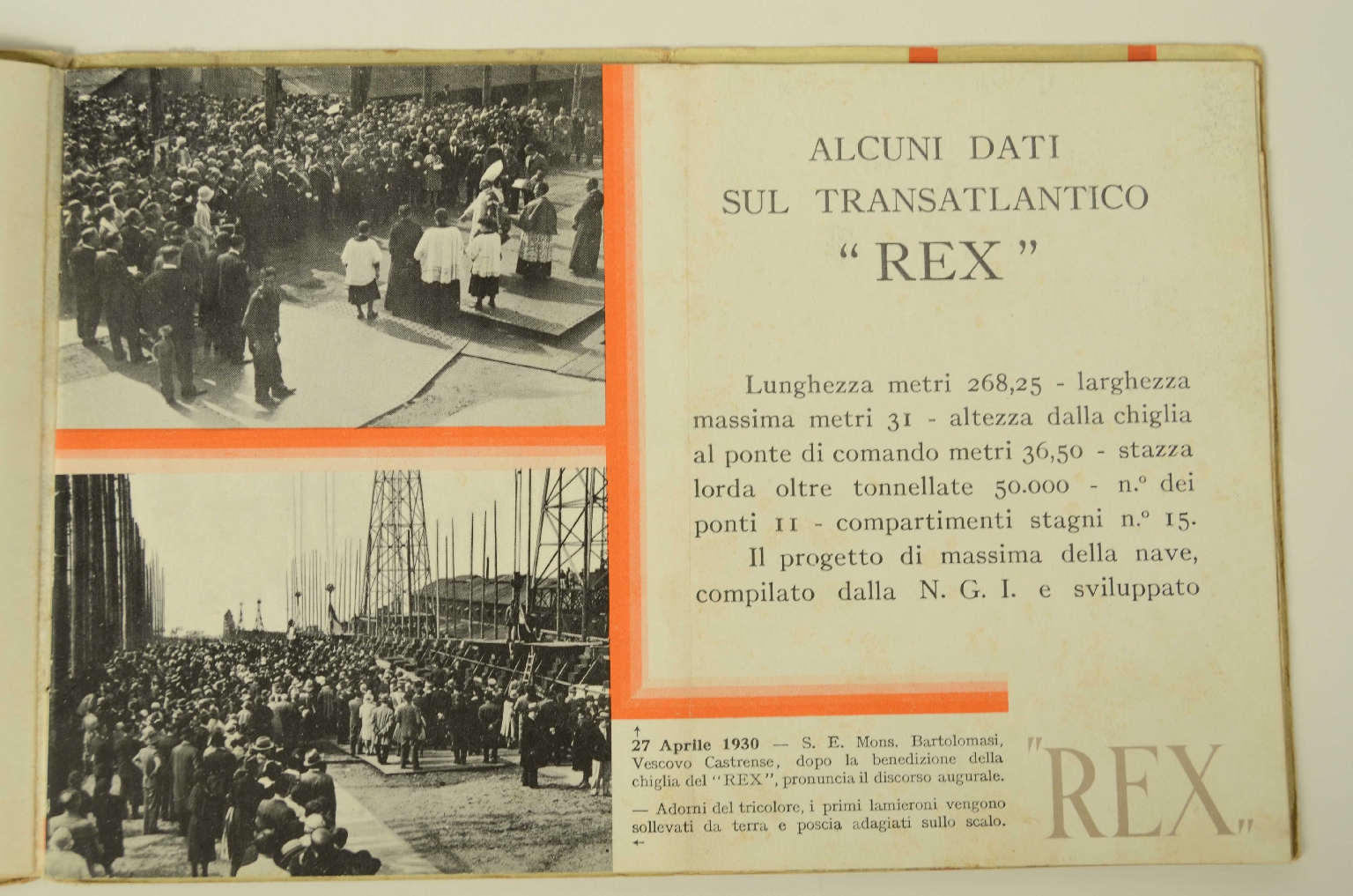 Transatlantico REX/R9-Brochure