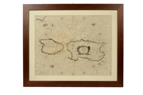 Cod. 3047 Carta nautica antica