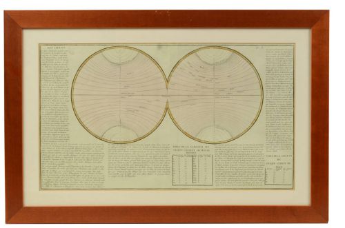 Carta geografica epoca