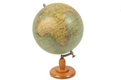 Mini Mappamondo Vintage per Pirati 1960 10,5 cm/Vintage Globe World Atlas