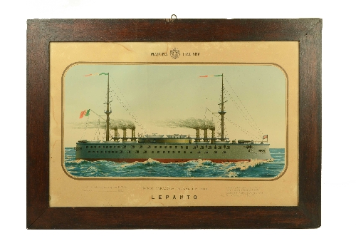 Litografia Lepanto