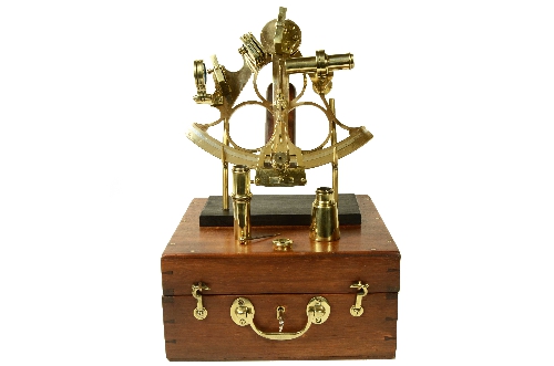 Brass Sextant